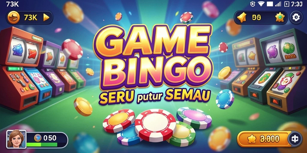 Tampilan gameplay Bingo yang seru dan menegangkan.