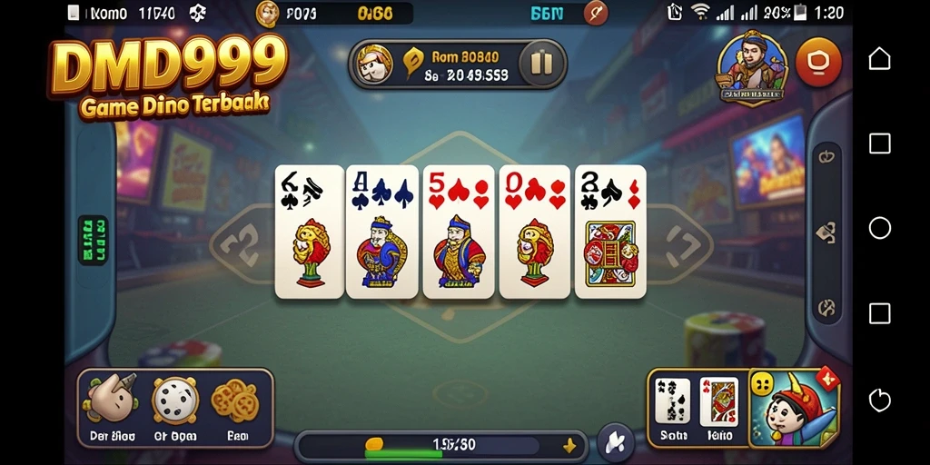 Tampilan gameplay menarik dari game DMD999 yang seru.