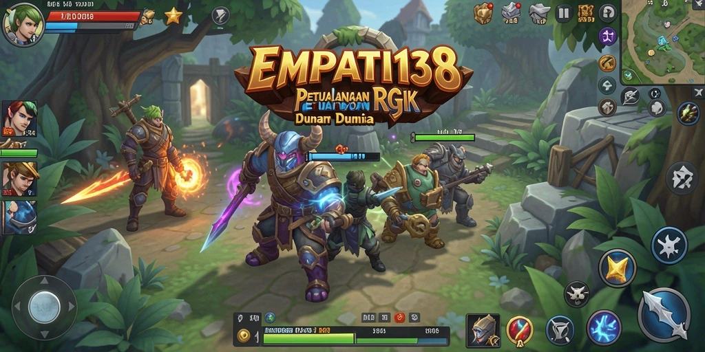 Tampilan menarik dari gameplay RPG EMPATI138 yang penuh aksi.