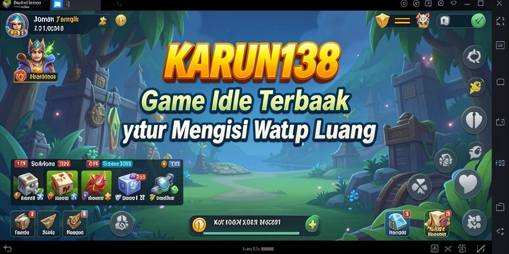 Tampilan gameplay menarik dari <strong>KARUN138</strong>, menunjukkan pengalaman bermain idle yang seru.