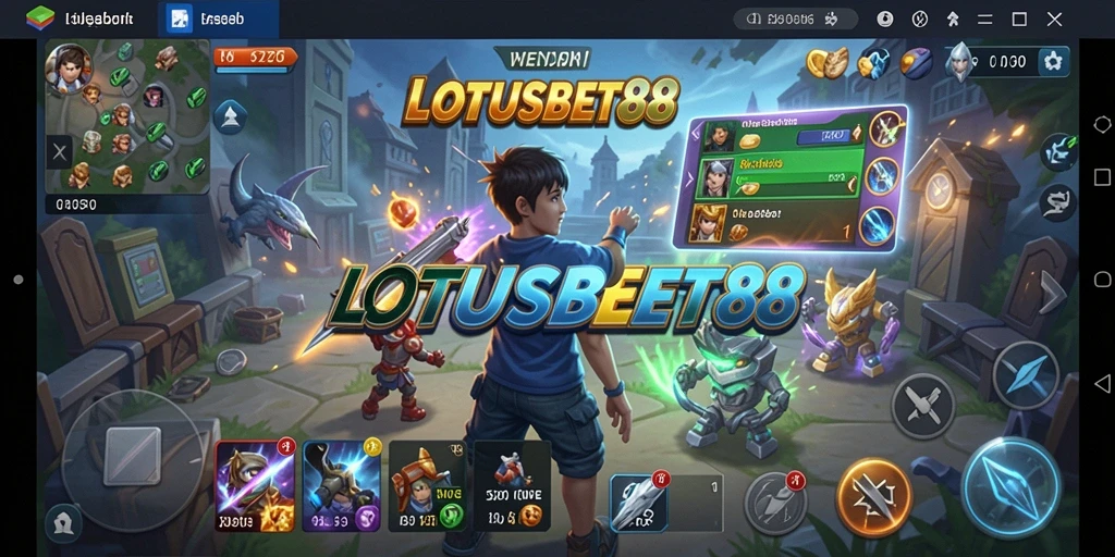 Screenshot tampilan gameplay LOTUSBET88 yang menarik dan interaktif.