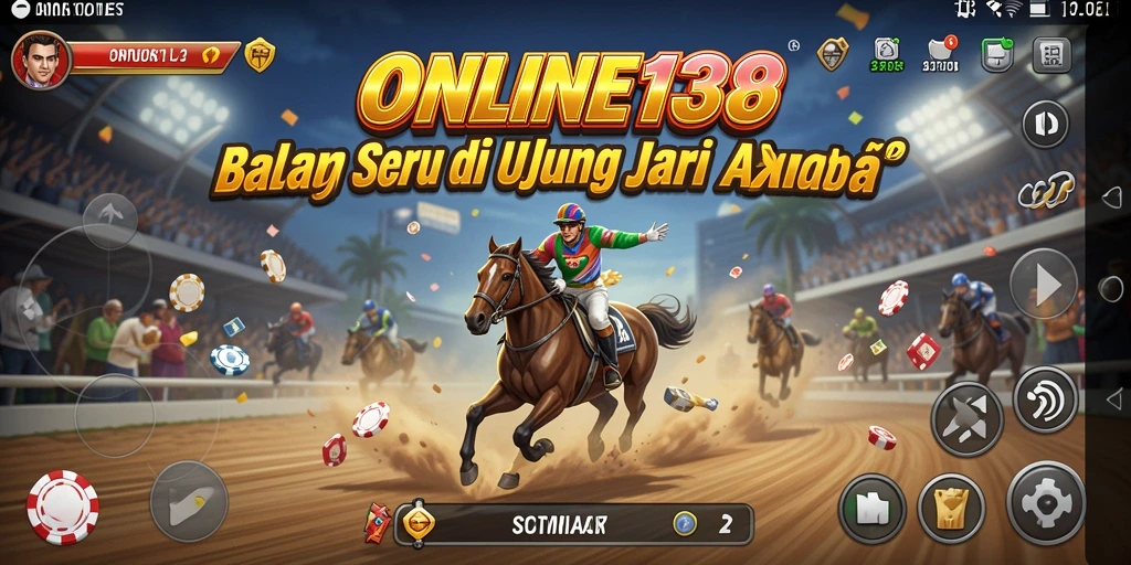 Gameplay seru dengan mobil balap cepat dan trek menantang.