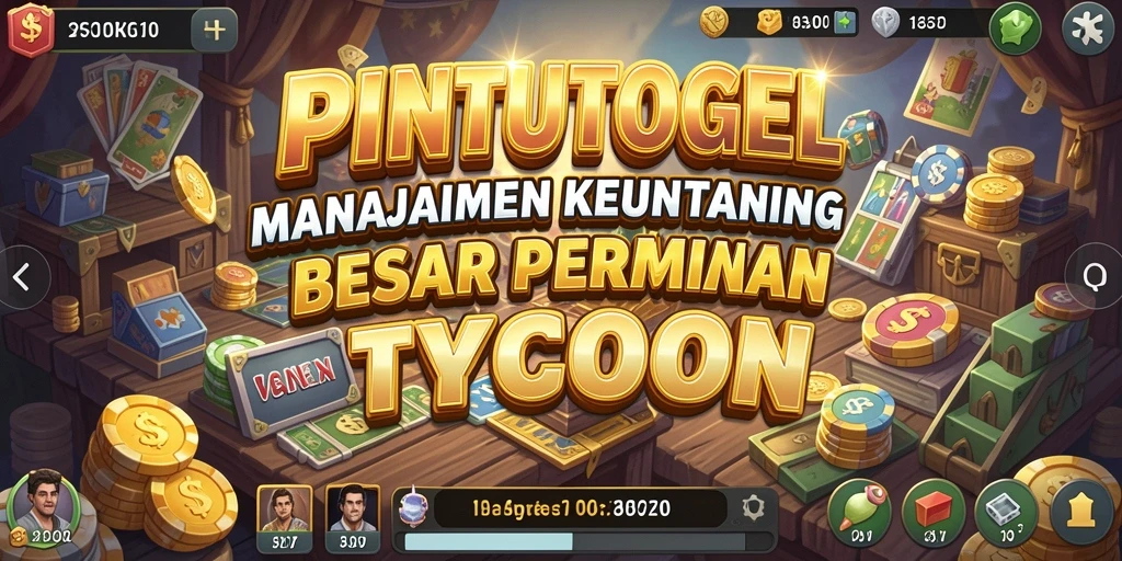 Tampilan gameplay PINTUTOGEL dengan aksi Tycoon yang seru.