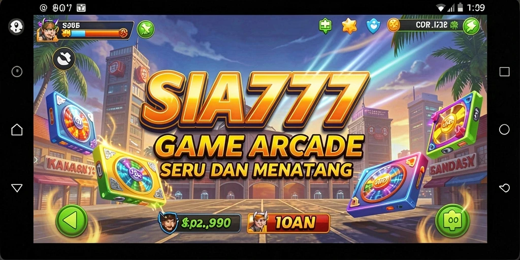 Screenshot gameplay SIA777 yang menunjukkan aksi seru dalam permainan Arcade.