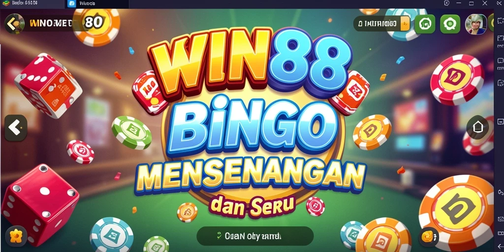 Screenshot gameplay WIN88 yang menampilkan keseruan bermain Bingo.